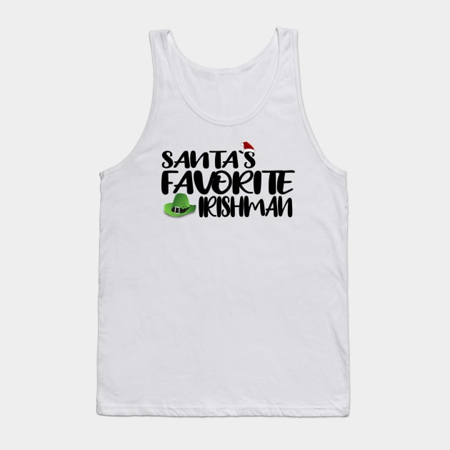 Santas Favorite Irishman Tank Top by S-Log